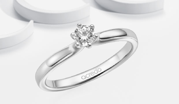Diamant ringen kwart karaat 0,25ct