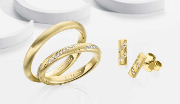 Diamanten juwelen in goud | acredo