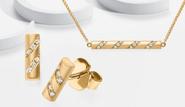 Diamanten juwelen in roos goud | acredo