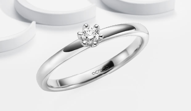 Platina verlovingsringen - elegant & individueel | acredo
