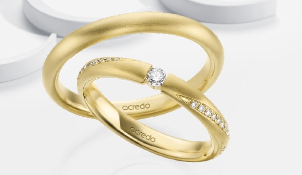 Klemringen Verlovingsringen | acredo