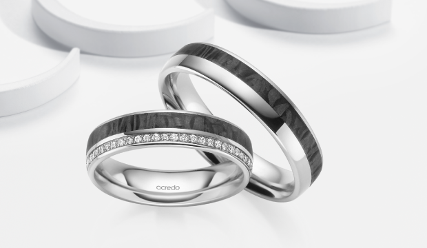 Black Wedding Rings  | acredo